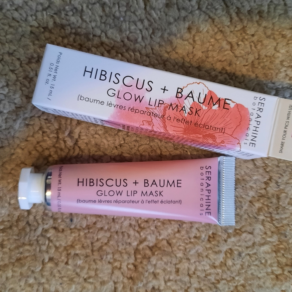 Seraphim Botanicals Hibiscus + Baume Glow Lip Mask